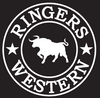 Ringers Western Vinyl Sticker White